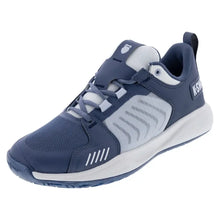 Men's Ultrashot Team Tennis Shoes Vintage Indigo and Blanc de Blanc-Footwear-K-Swiss-07395-425H25copy-Tennis Express