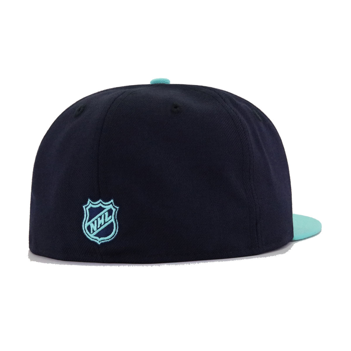 Seattle Kraken Navy Clear Mint New Era 59Fifty Fitted