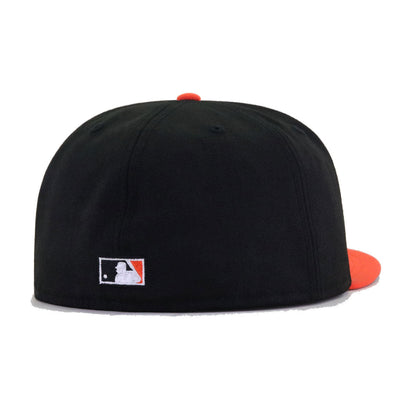 Baltimore Orioles Black Orange HOCKEY BIRD New Era 59Fifty Fitted