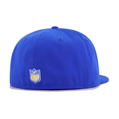 Los Angeles Rams Blue Bead New Era 59Fifty Fitted
