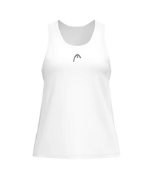 Camiseta Tirantes Head Club 25 Tech Mujer White 2025
