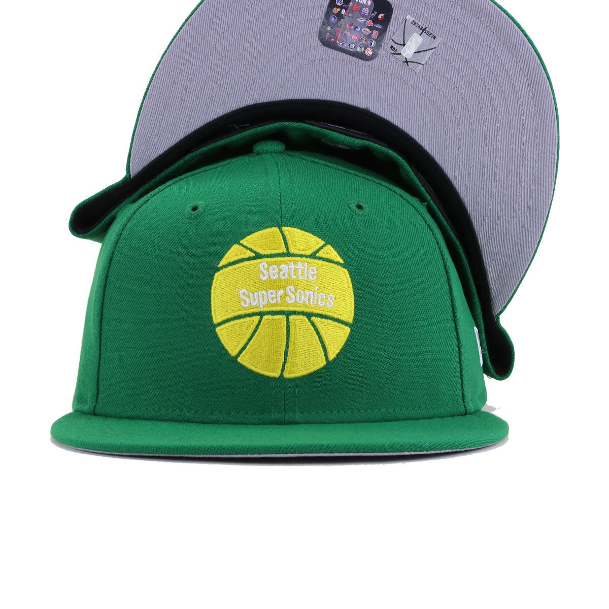 Seattle Supersonics Kelly Green 1970 New Era 59Fifty Fitted