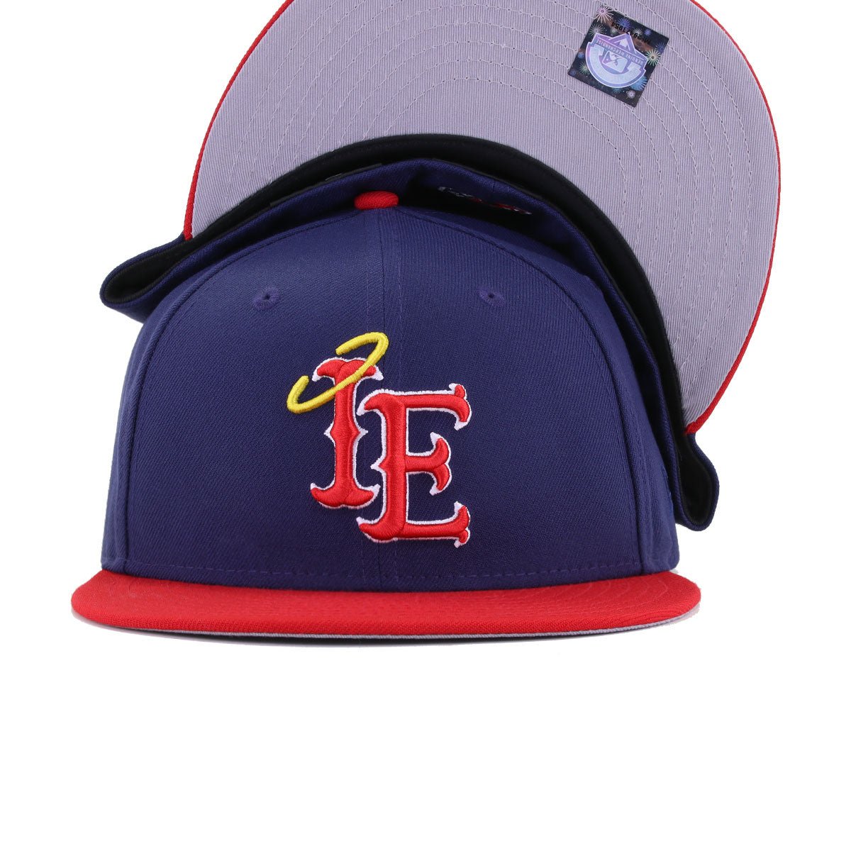 Inland Empire 66ers Light Navy Scarlet CHERUBS New Era 59Fifty Fitted