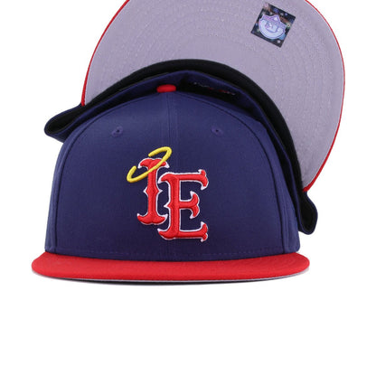 Inland Empire 66ers Light Navy Scarlet CHERUBS New Era 59Fifty Fitted