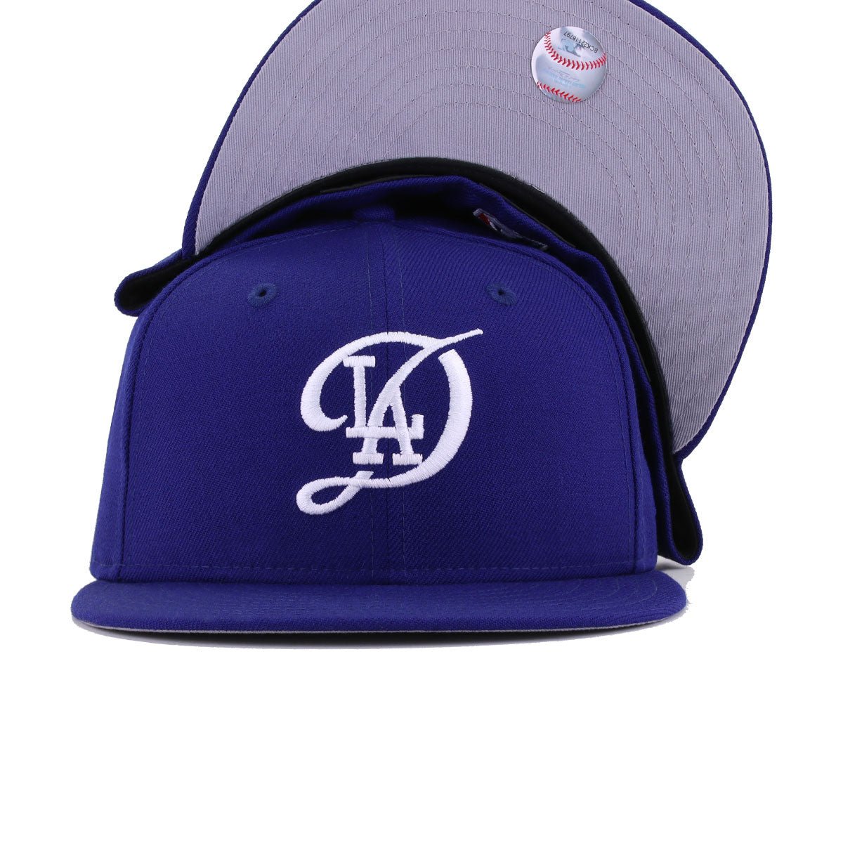 Los Angeles Dodgers Dark Royal Blue City Connect New Era 59Fifty Fitted