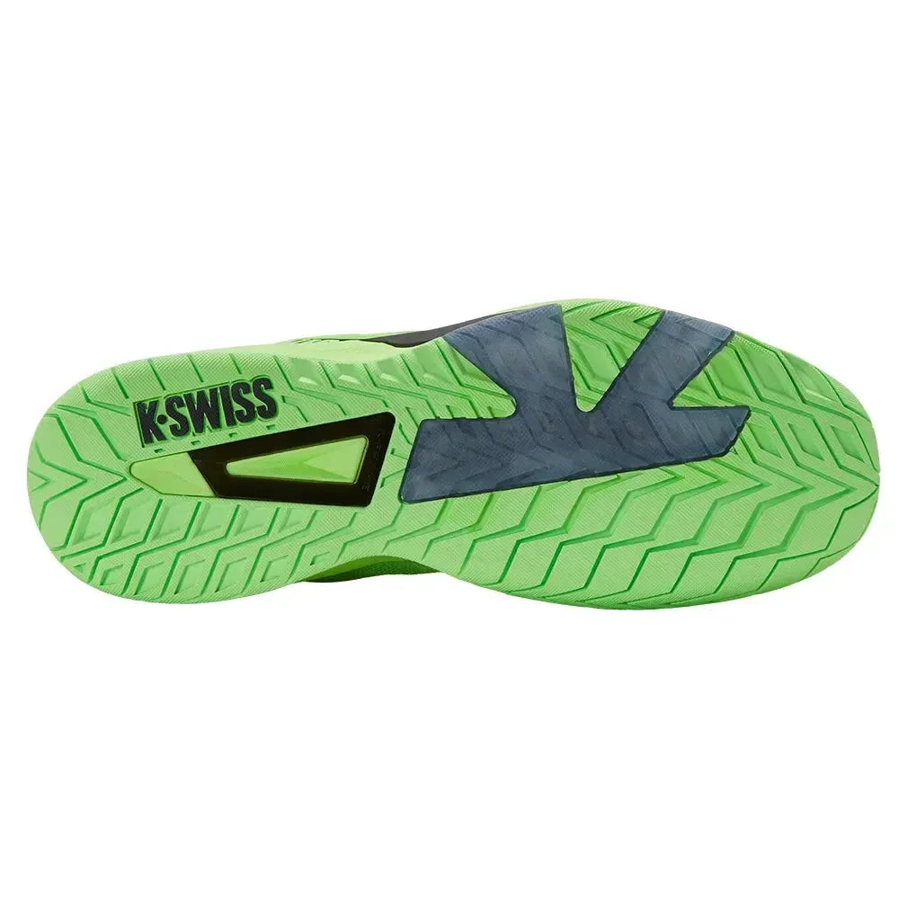 Men's K-Frame Speed Rublo Tennis Shoes Soft Neon Green and Black