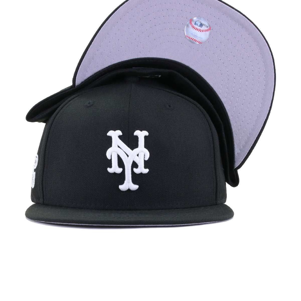 New York Mets Black Glow in the Dark 1986 World Series New Era 59Fifty Fitted