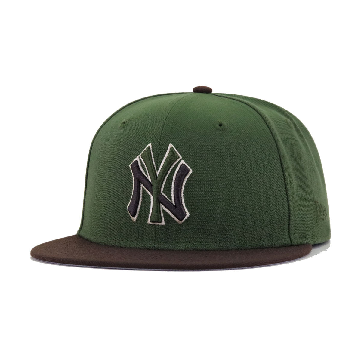New York Yankees Rifle Green Burnt Wood New Era 59Fifty Fitted
