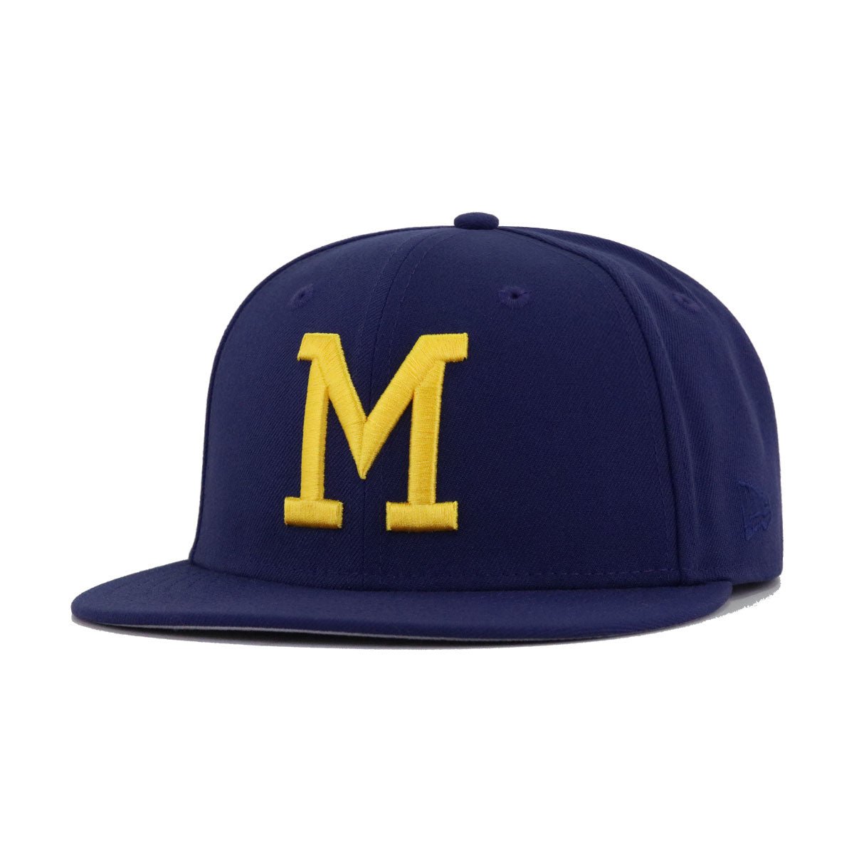 Milwaukee Brewers Light Navy 1970 New Era 59Fifty Fitted
