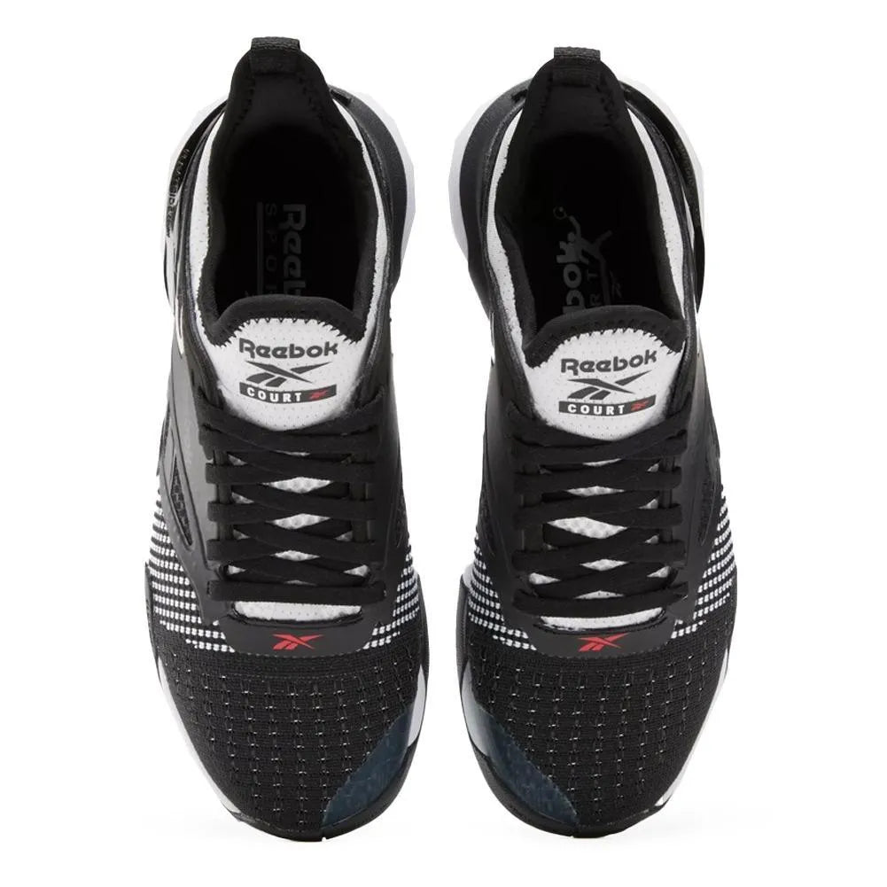 Women's Nano Court Shoes Black and White