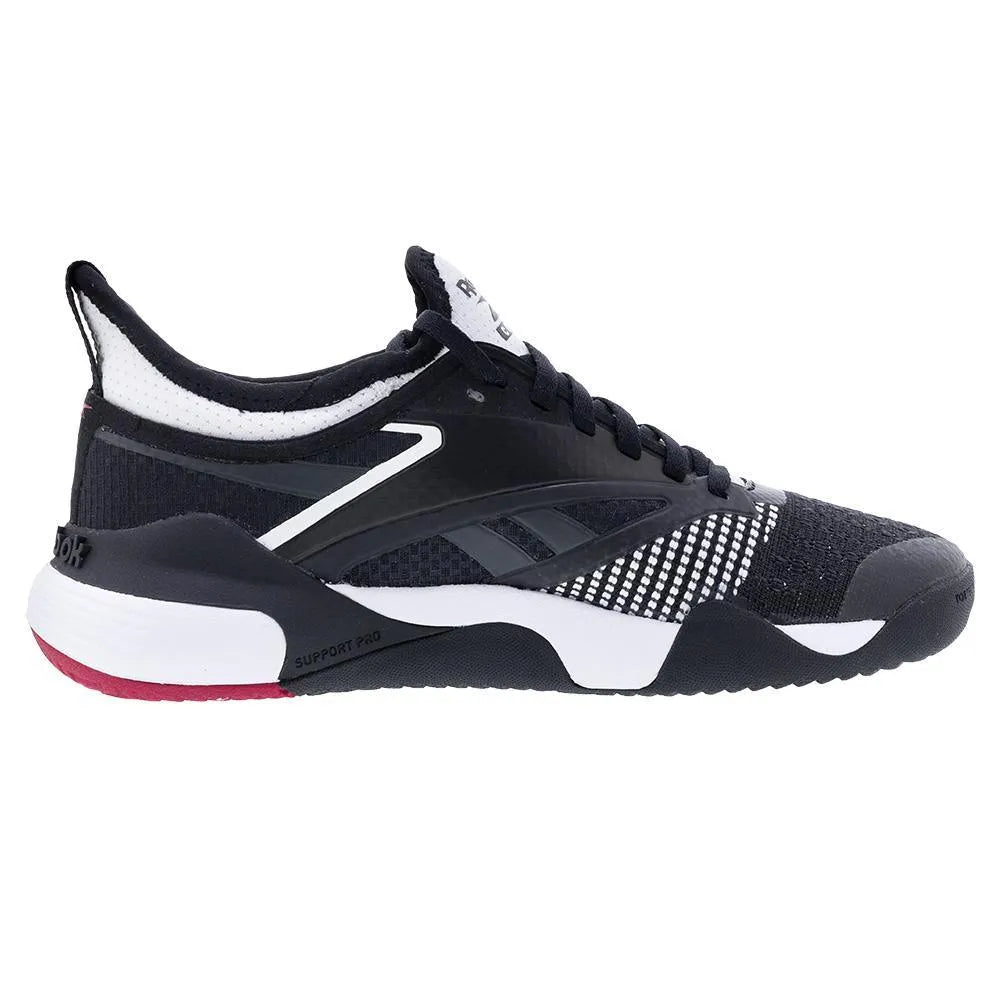 Women's Nano Court Shoes Black and White