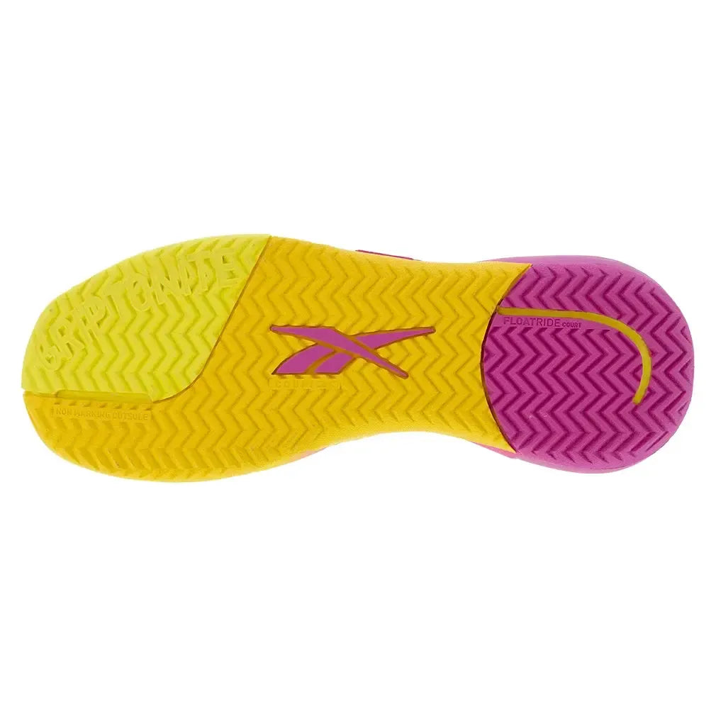 Women's Nano Court Training Shoes True Pink and Golden Haze