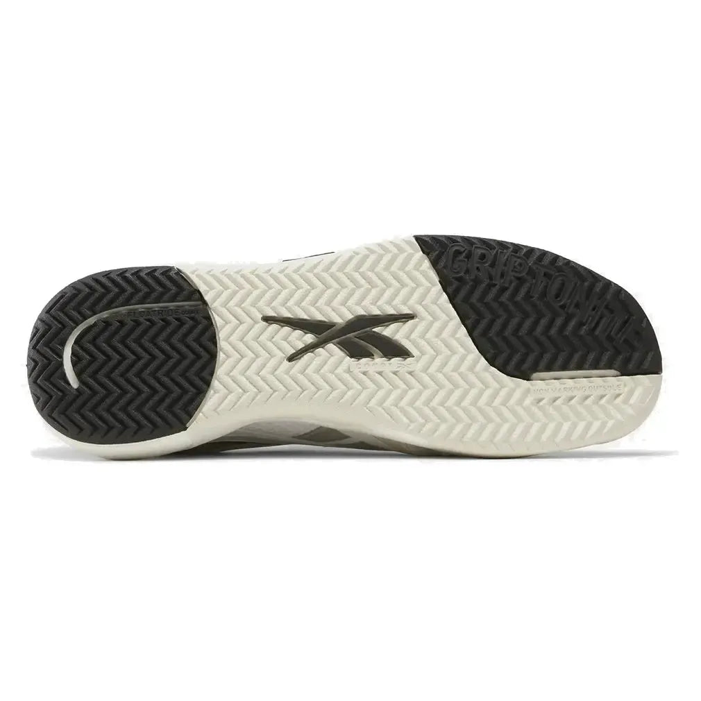 Unisex Nano Court Training Shoes White and Black