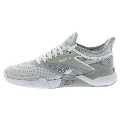 Unisex Nano Court Training Shoes Grey and White