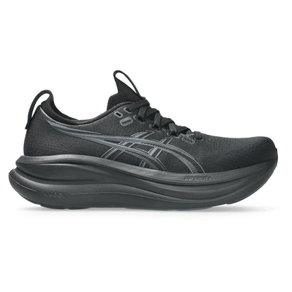 Women's Gel-Nimbus 28 Running Shoes Black and Graphite Grey