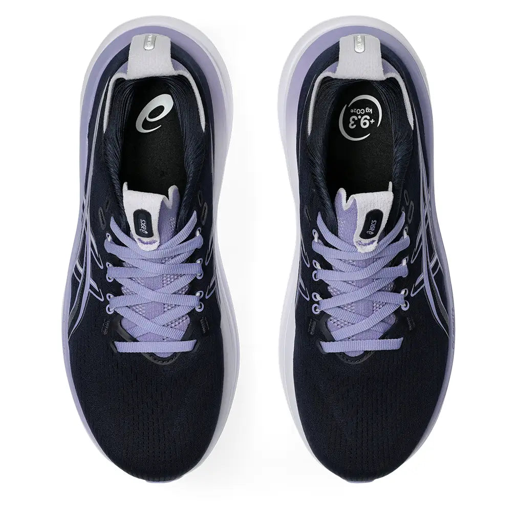 Women's Gel-Nimbus 28 Running Shoes Midnight and Bluebell