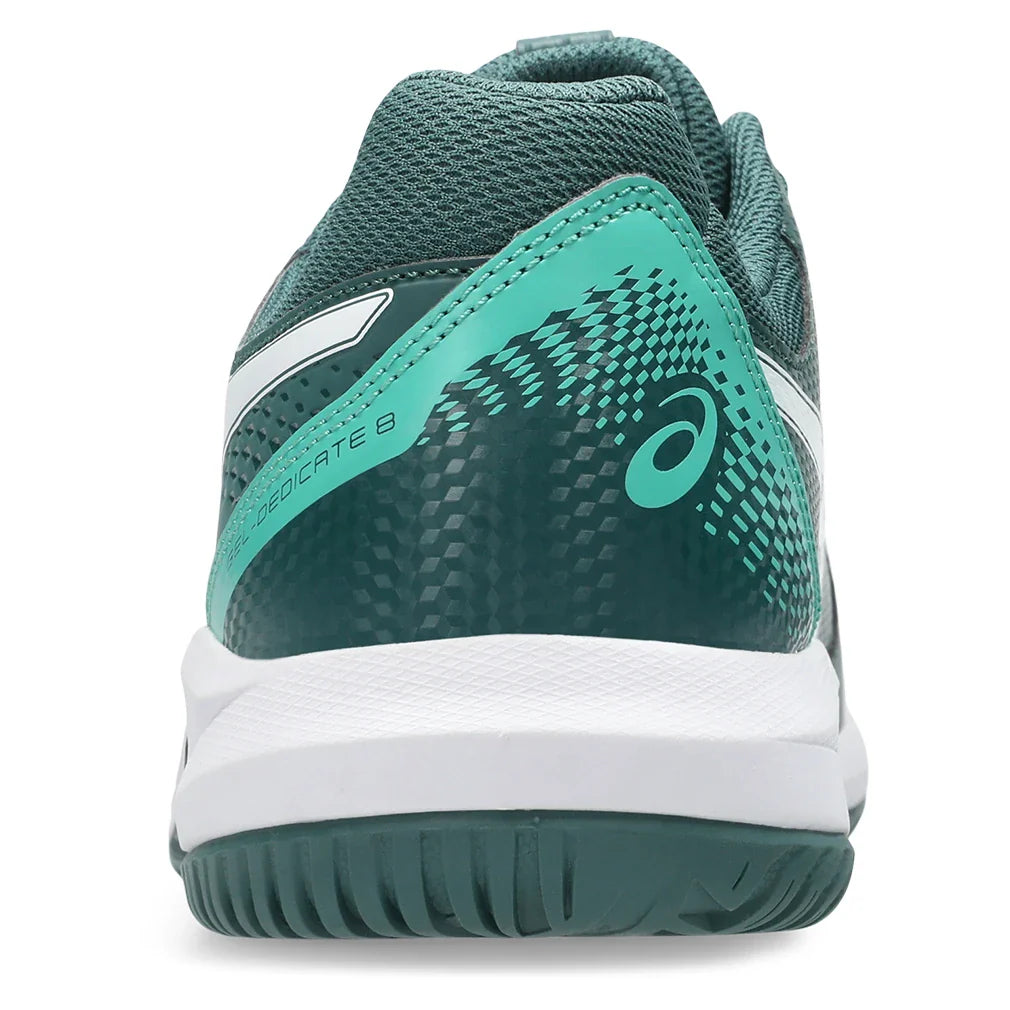 Men's GEL-Dedicate 8 Tennis Shoes Dark Neptune and White