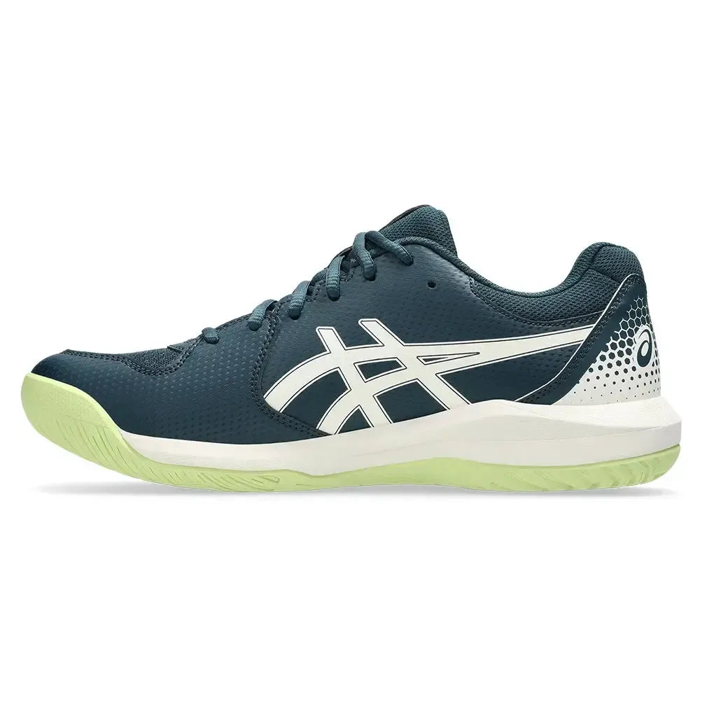 Men's GEL-Dedicate 8 Pickleball Shoes Tranquil Teal and Cream