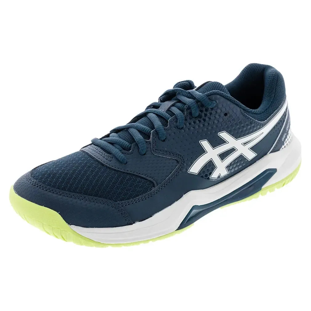 Men's GEL-Dedicate 8 Pickleball Shoes Tranquil Teal and Cream-Footwear-Asics-1041A409-300F25copy-1-[Sku]-Tennis Express