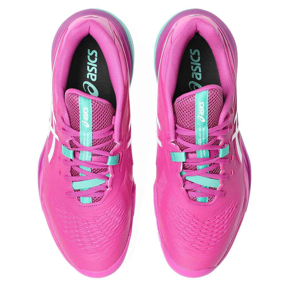 Men's GEL-Resolution X Tennis Shoes Digital Sakura and White