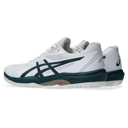 Men's Game FF Tennis Shoes White and Saxon Green