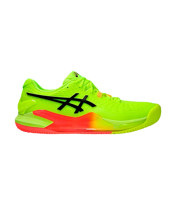 Padel Shoes Asics Gel-Resolution 9 Clay Paris Safety Yellow/Black