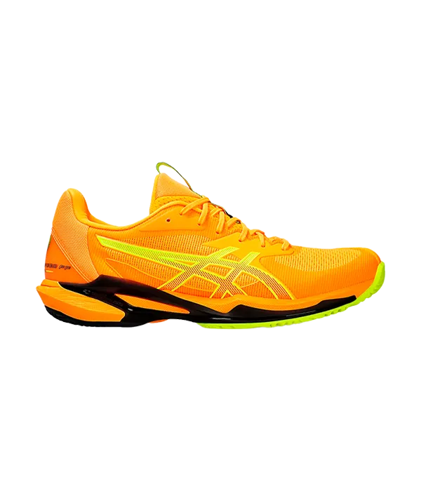 Padel Shoes Asics Solution Speed FF 3 Padel Satadium Orange/Safety Yellow