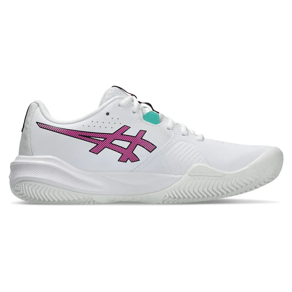 Men's GEL-Challenger 15 Clay Tennis Shoes White and Digital Sakura