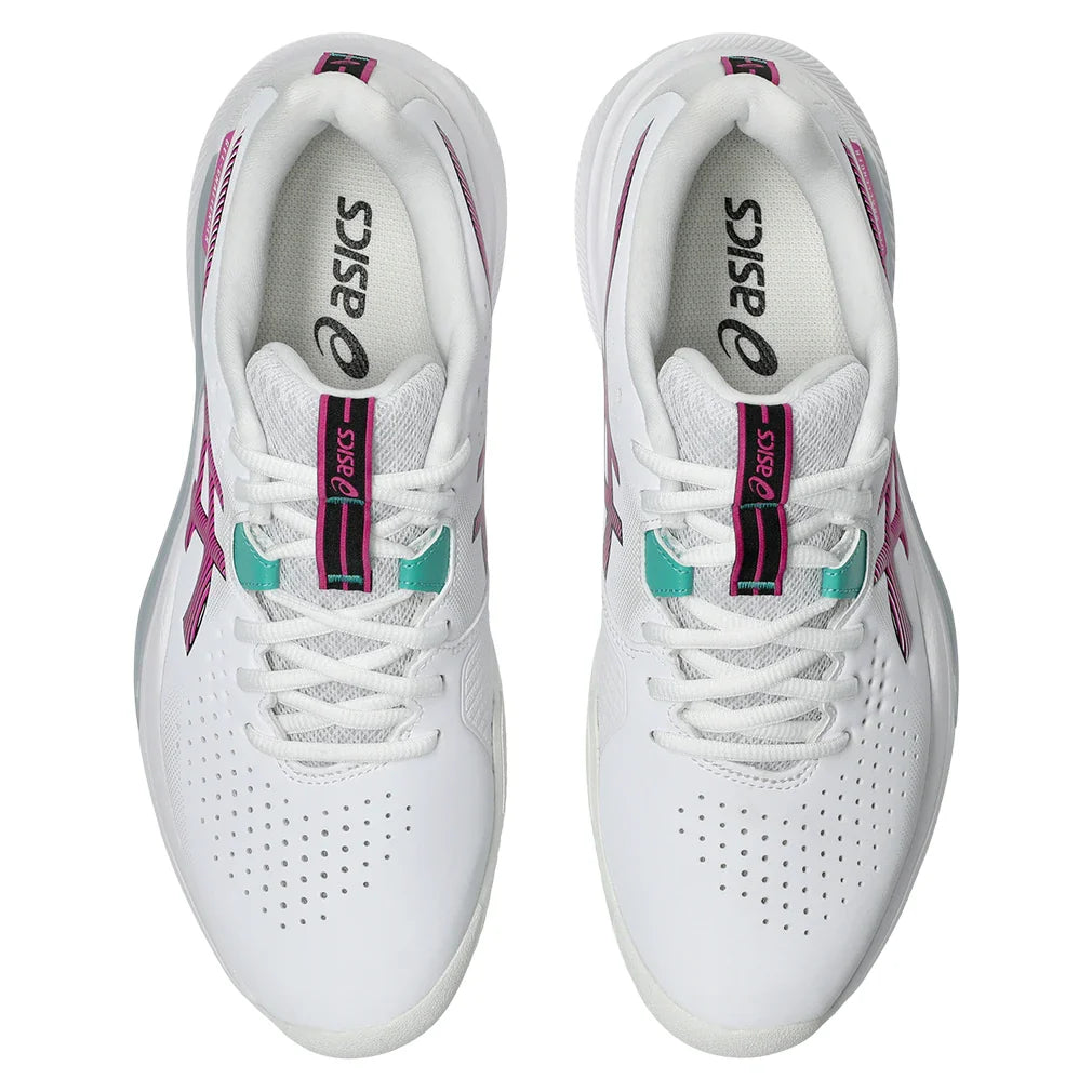 Men's GEL-Challenger 15 Clay Tennis Shoes White and Digital Sakura