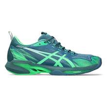 Men's SonicSmash FF Padel Shoes Saba Blue and Vital Green