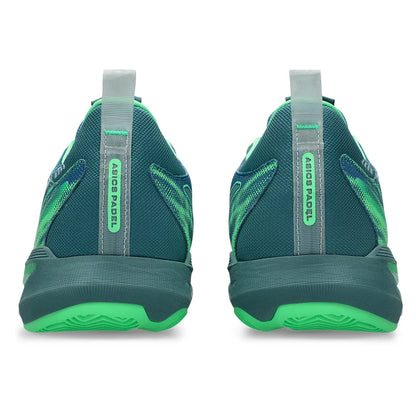 Men's SonicSmash FF Padel Shoes Saba Blue and Vital Green