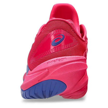 Women's Court FF 3 Tennis Shoes Bright Rose and White