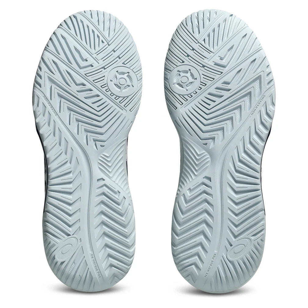 Women's GEL-Dedicate 8 Tennis Shoes Midnight and White