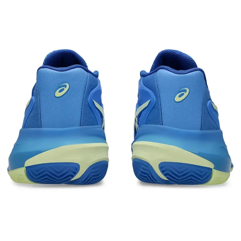 Women's GEL-Resolution X Clay Tennis Shoes Blue Coast and Huddle Yellow