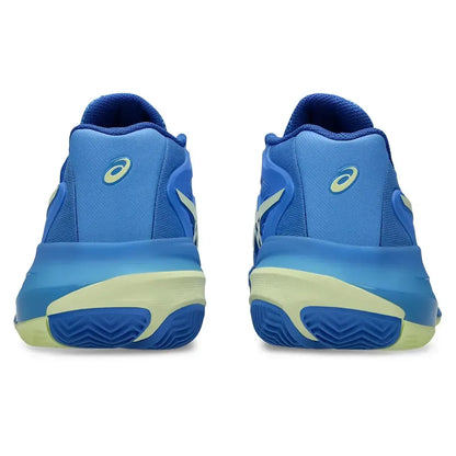 Women's GEL-Resolution X Clay Tennis Shoes Blue Coast and Huddle Yellow