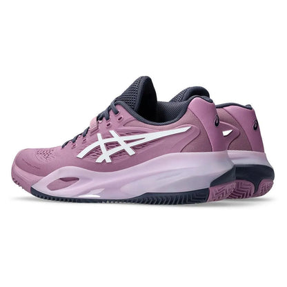 Women's GEL-Resolution X Clay Tennis Shoes Ube and White