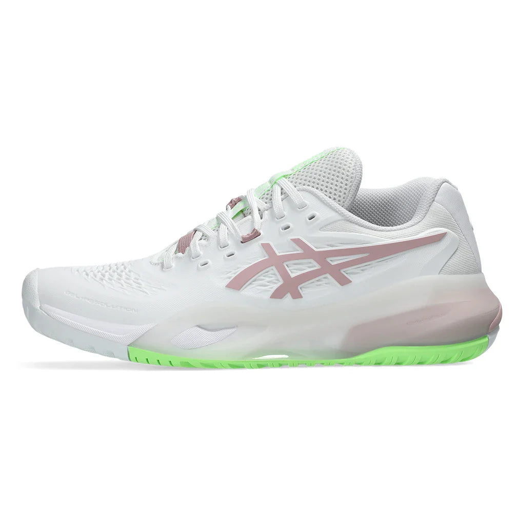 Women's GEL-Resolution X Tennis Shoes White and Morganite