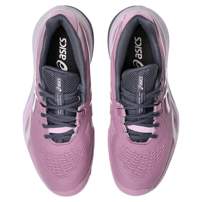 Women's GEL-Resolution X Tennis Shoes Ube and White