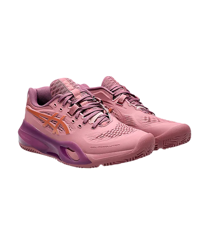 Padel Shoes Asics Gel-Resolution X Padel Mujer Purple Oxide/Rose Gold 2025