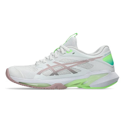 Women's Solution Speed FF 4 Tennis Shoes White and Morganite