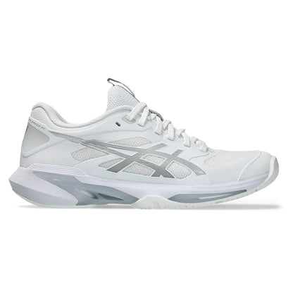 Women's Solution Speed FF 4 Tennis Shoes White and Pure Silver