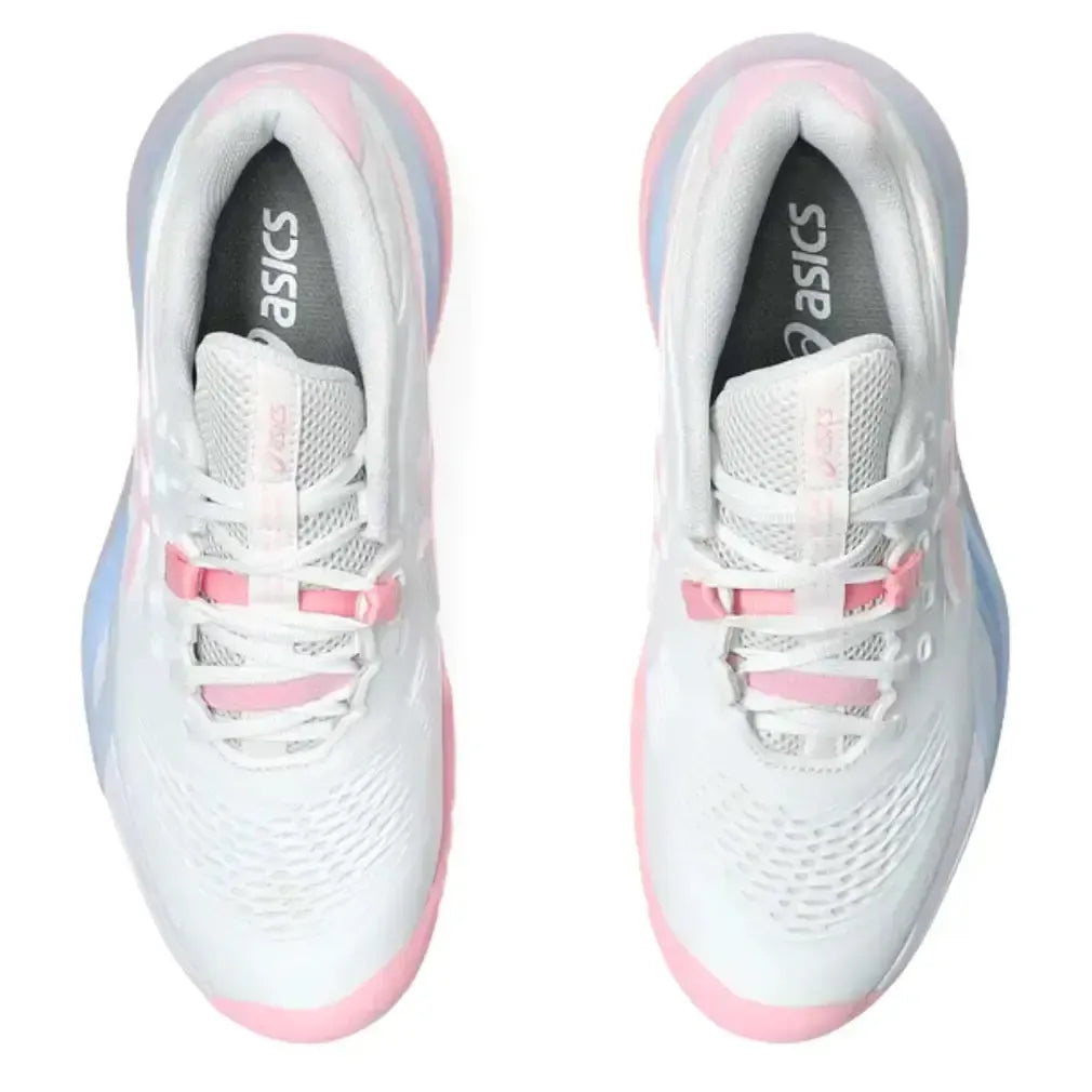 Women's GEL-Resolution X Tennis Shoes White and Pink Salt - Exclusive