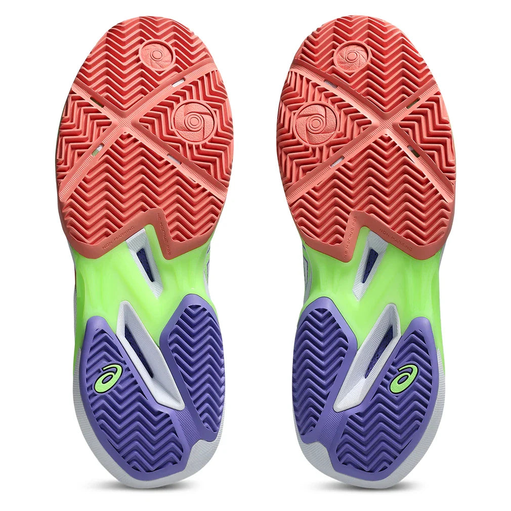 Women's SonicSmash FF Padel Shoes White and Guava