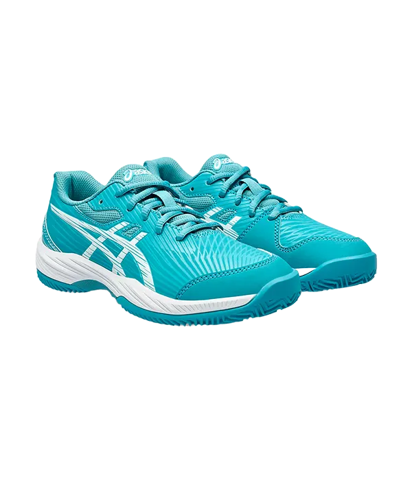 Padel Shoes Asics Gel-Game 9 GS Clay/OC Kids Gris Blue/White