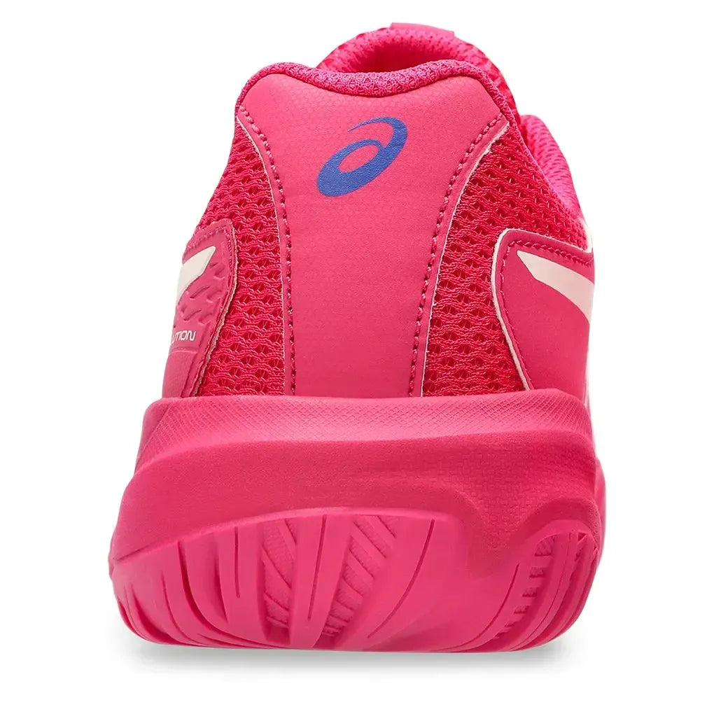 Juniors' GEL-Resolution X GS Tennis Shoes Bright Rose and Cream