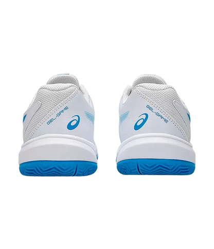Padel Shoes Asics Gel-Game GS Clay/OC Kids White/Blue Coast