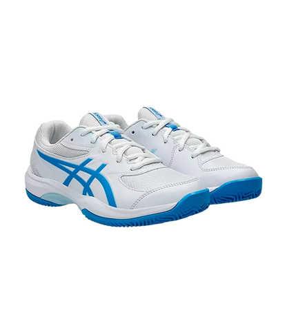 Padel Shoes Asics Gel-Game GS Clay/OC Kids White/Blue Coast