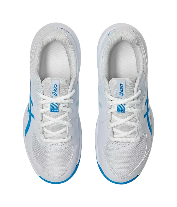 Padel Shoes Asics Gel-Game GS Clay/OC Kids White/Blue Coast