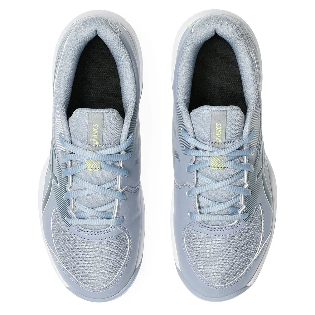 Juniors' GEL-Game GS Tennis Shoes Grey Blue and Ironclad