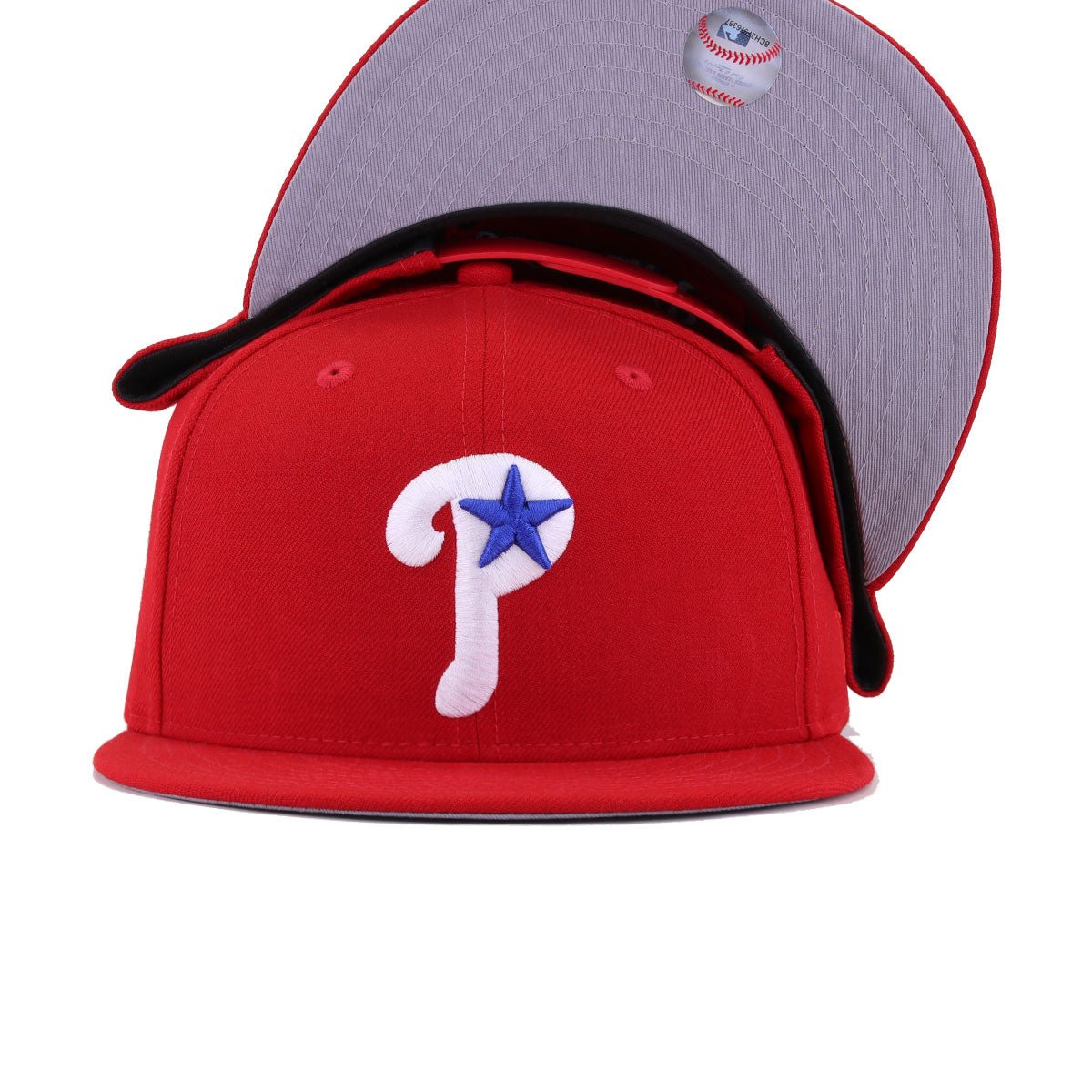 Philadelphia Phillies Scarlet New Era 9Fifty Snapback
